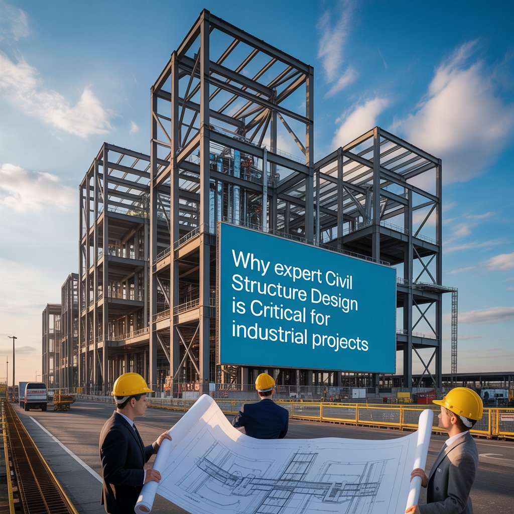 Expert civil structure design is essential for ensuring safety and efficiency in industrial projects.