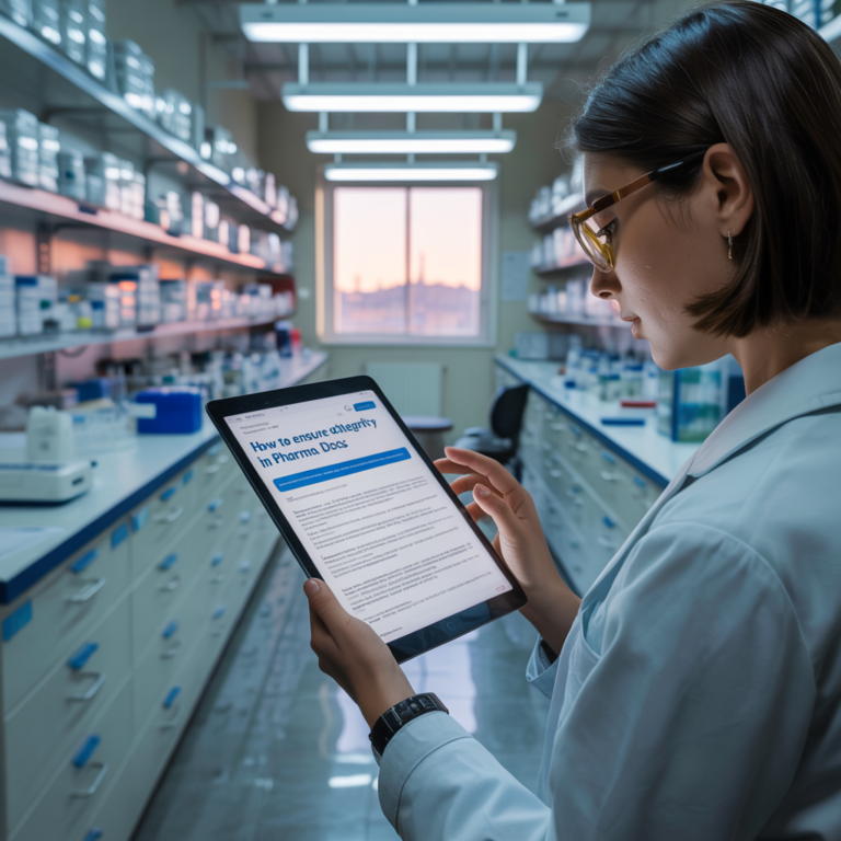 Ensure Data Integrity in Pharma Docs in Turkey | Pharma Consultancy Company