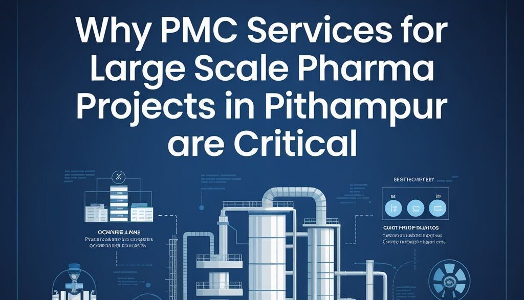 PMC services for large-scale pharma projects in Pithampur covering project planning, engineering coordination, compliance, and execution support